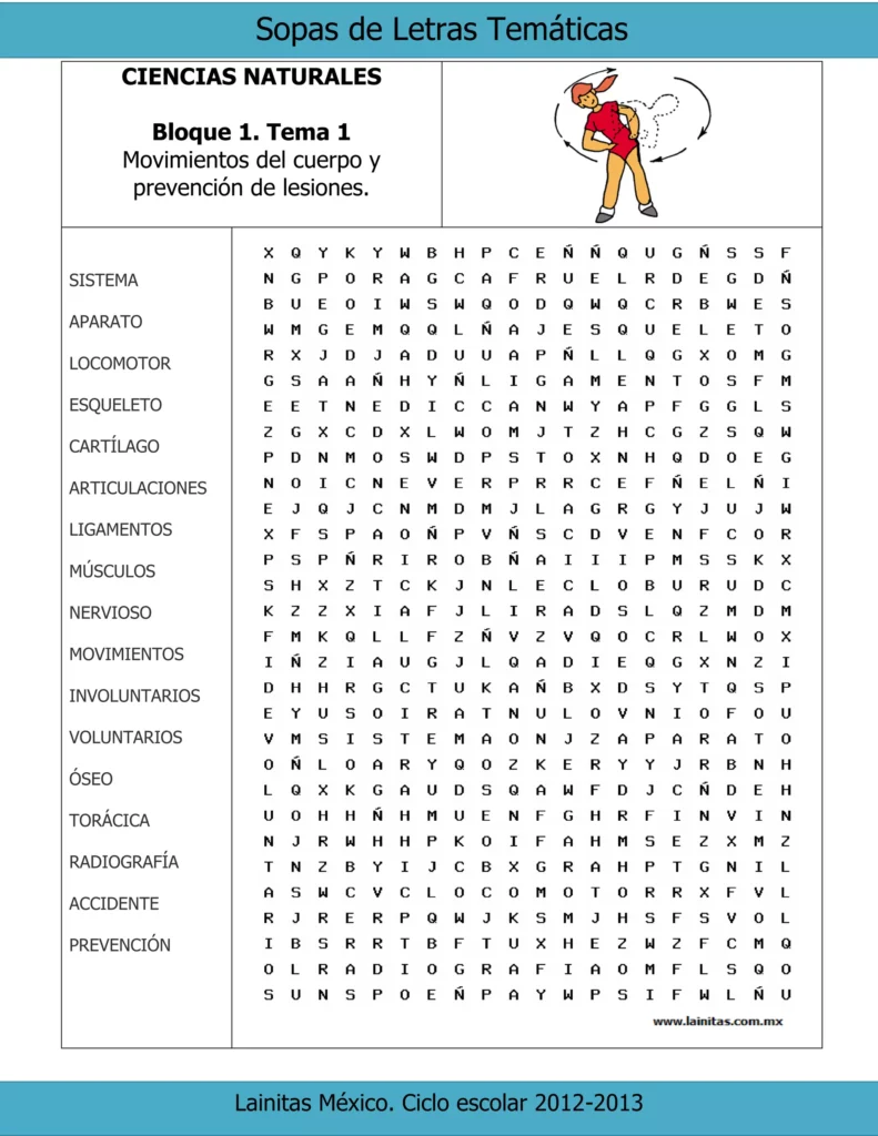 3er Grado Bloque 1 Sopa De Letras 43452005 3er Grado Bloque 1 Sopa De Letras 43452005