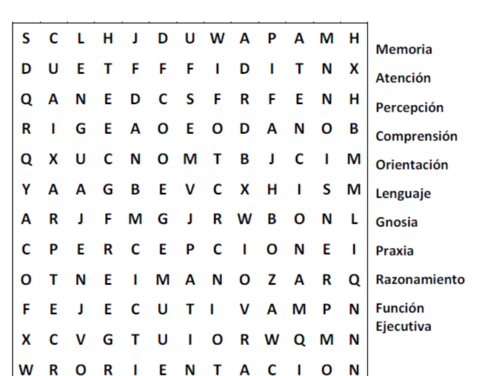Cerebro Activo Sopa De Letras 7 Cerebro Activo Sopa De Letras 7