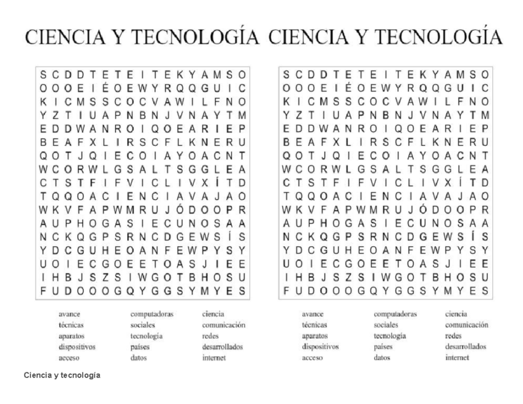 Ciencia Y Tecnologia Sopa De Letras Para Estudio Y Aprendizaje Ciencia Y Tecnologia Sopa De Letras Para Estudio Y Aprendizaje