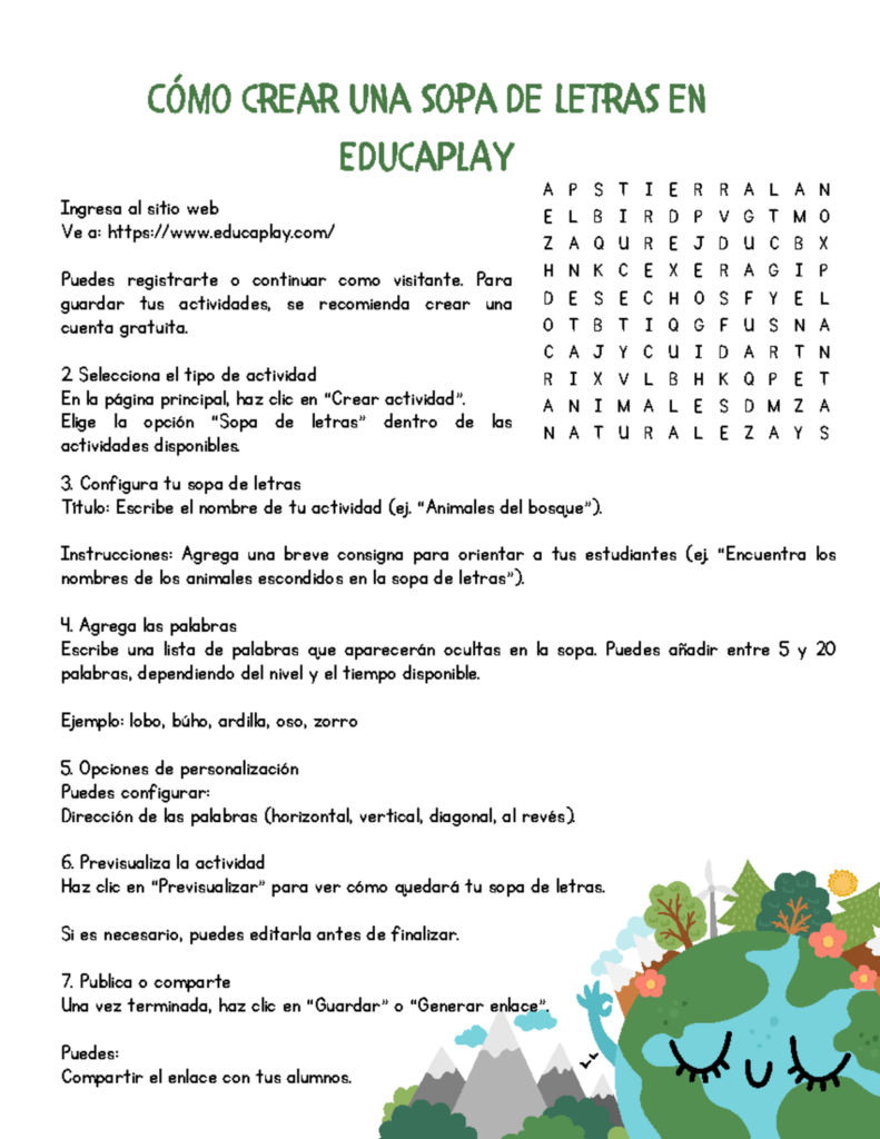 Guia Para Crear Una Sopa De Letras En Educaplay 20250528 Guia Para Crear Una Sopa De Letras En Educaplay 20250528