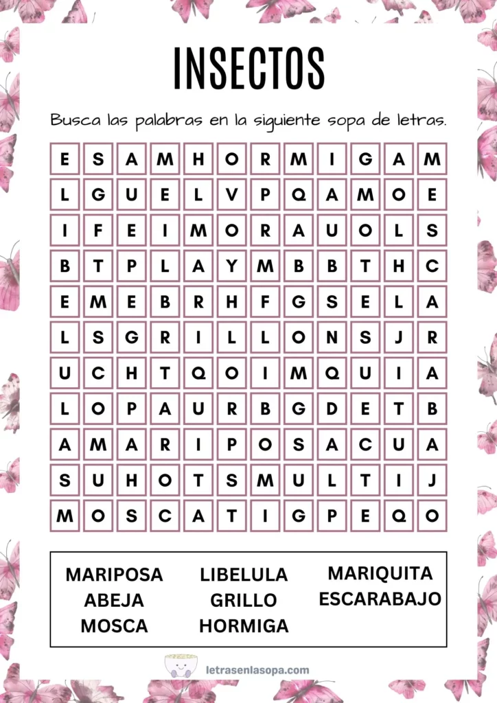Insectos Insectos
