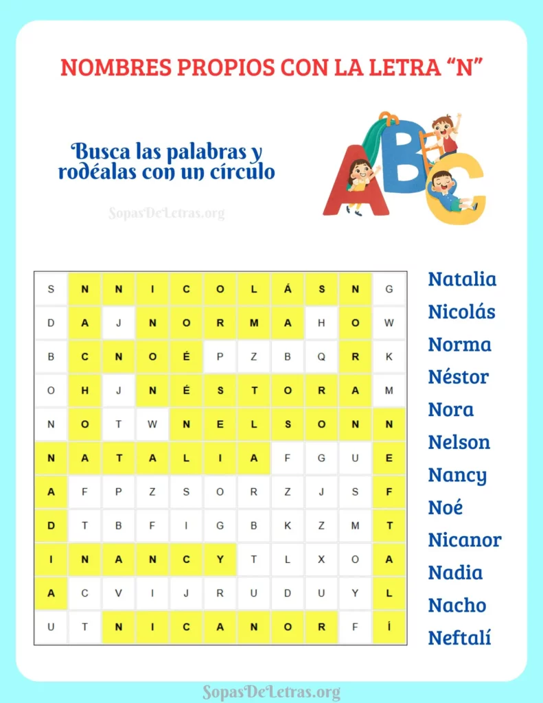 Letra Ene Letra Ene