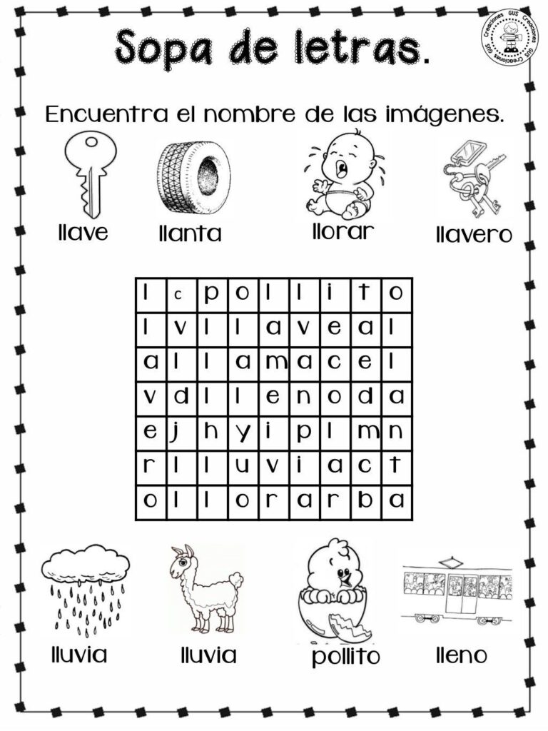 Letra Ll Letra Ll