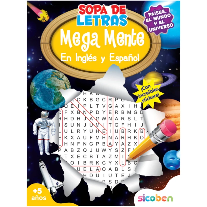 Libro De Actividaes Mega Mente Sopa De Letras Ingles Espanol 48 Pag Libro De Actividaes Mega Mente Sopa De Letras Ingles Espanol 48 Pag