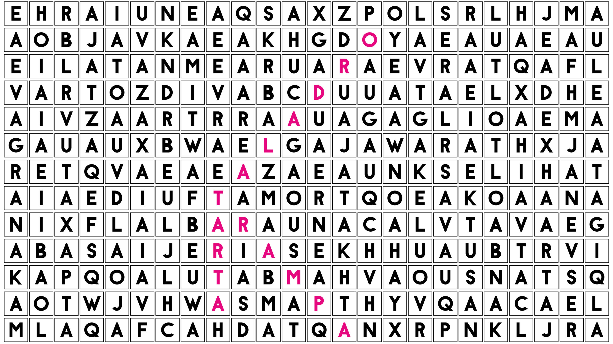 Solo Un Genio Puede Encontrar La Trampa En Esta Sopa De Letras En Menos De 30 Segundos