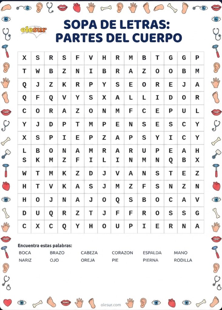 Sopa De Letras Sopa De Letras