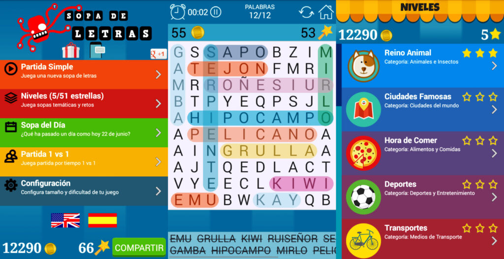 Sopa De Letras Sopa De Letras