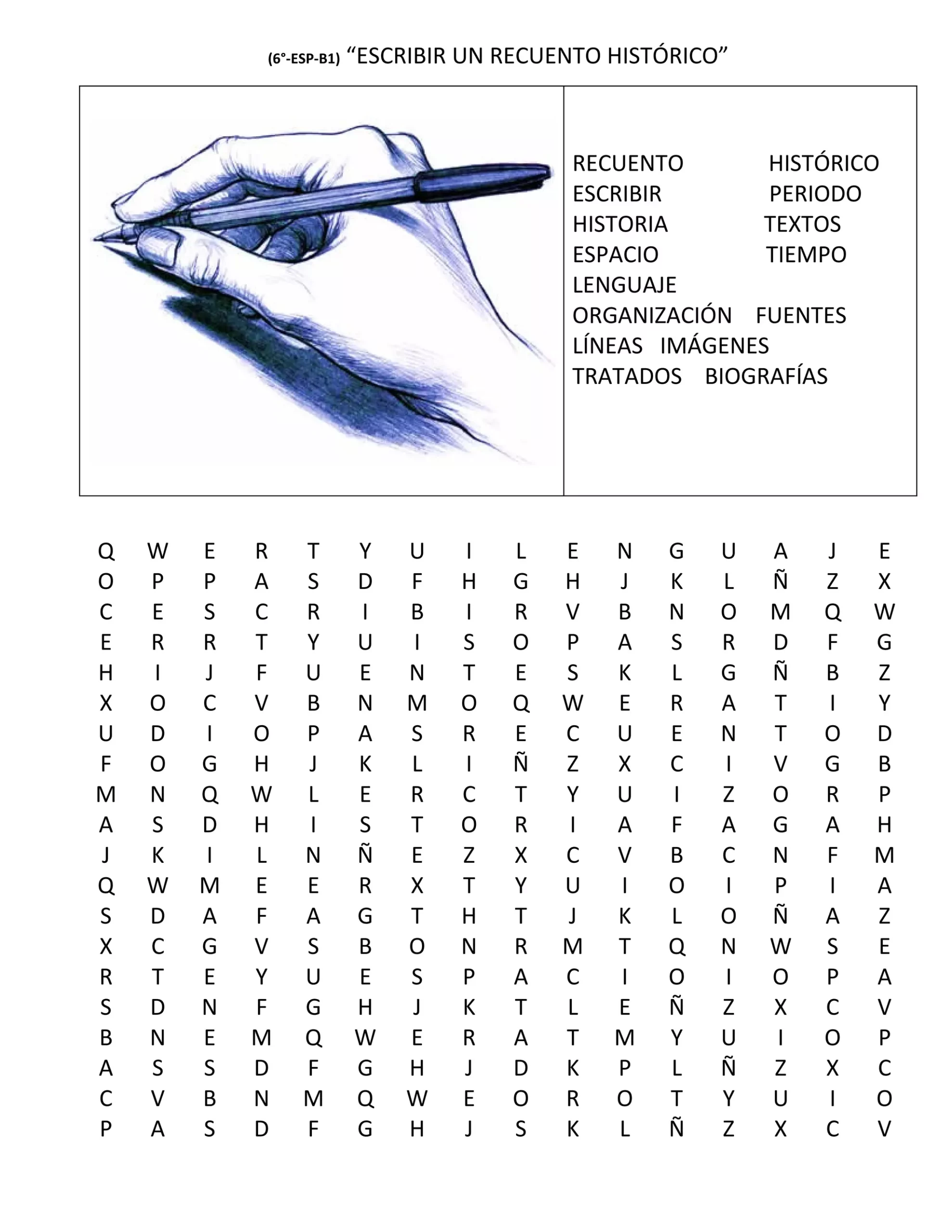 Sopa De Letras 6
