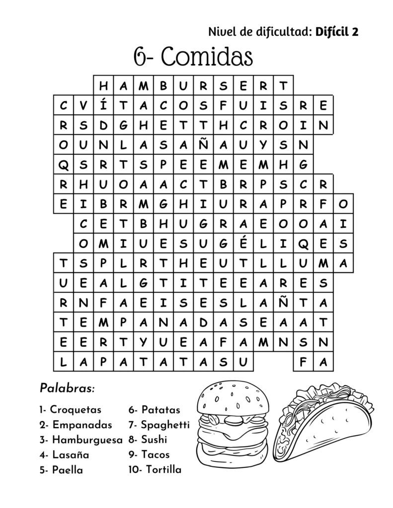 Sopa De Letras 6 Y 7 Anos Sopa De Letras 6 Y 7 Anos