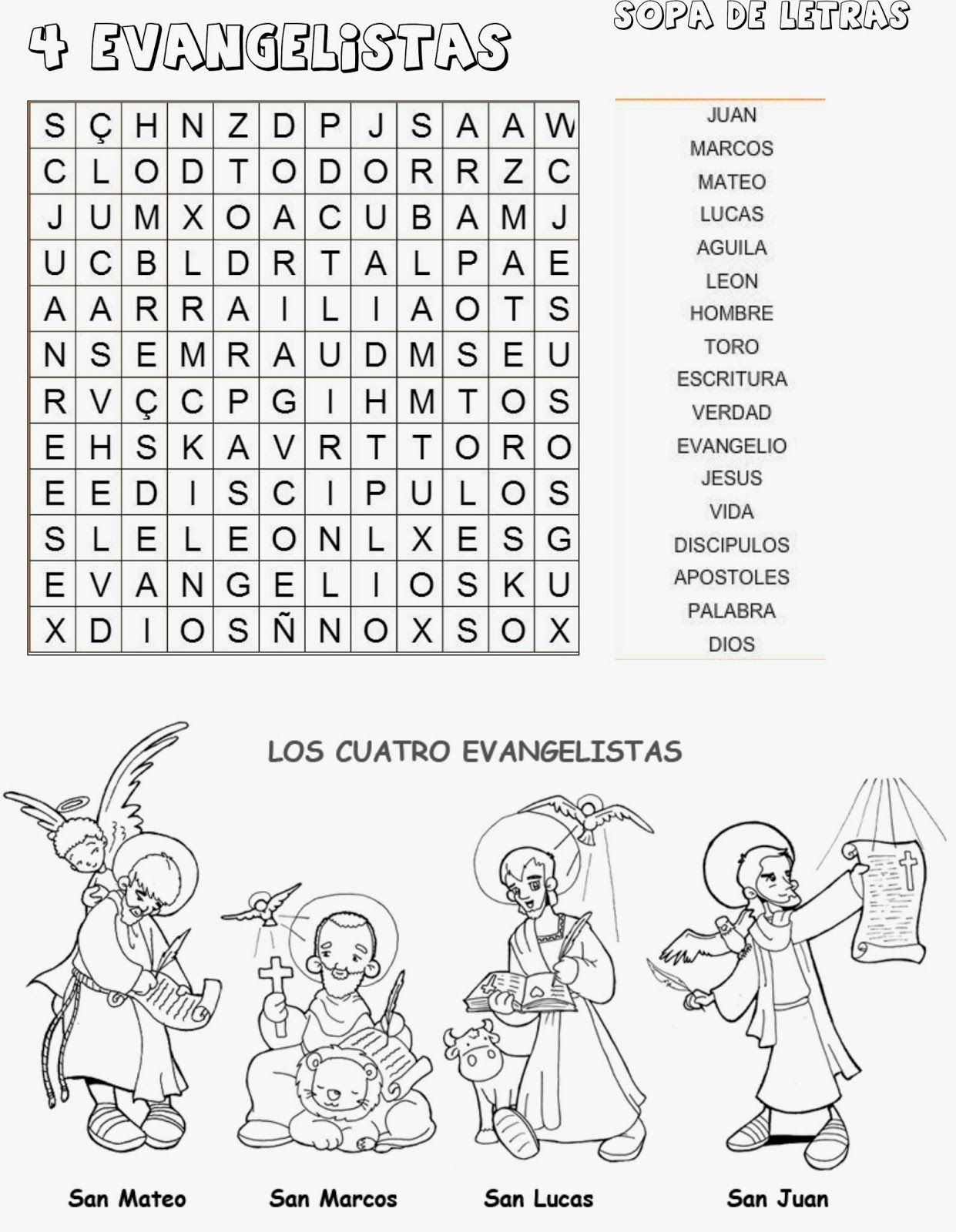 Sopa De Letras Cat licas
