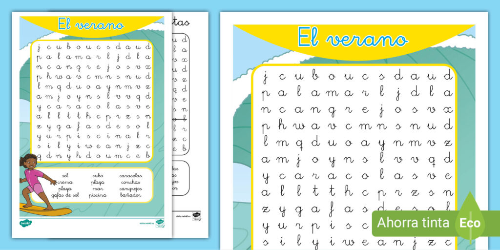 Sopa De Letras El Verano Es T 1648763038 Sopa De Letras El Verano Es T 1648763038