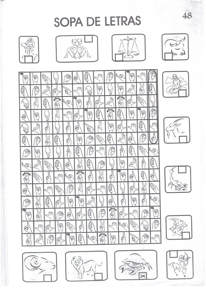 Sopa De Letras En Lengua De Signos Signos Del Zodiaco Sopa De Letras En Lengua De Signos Signos Del Zodiaco
