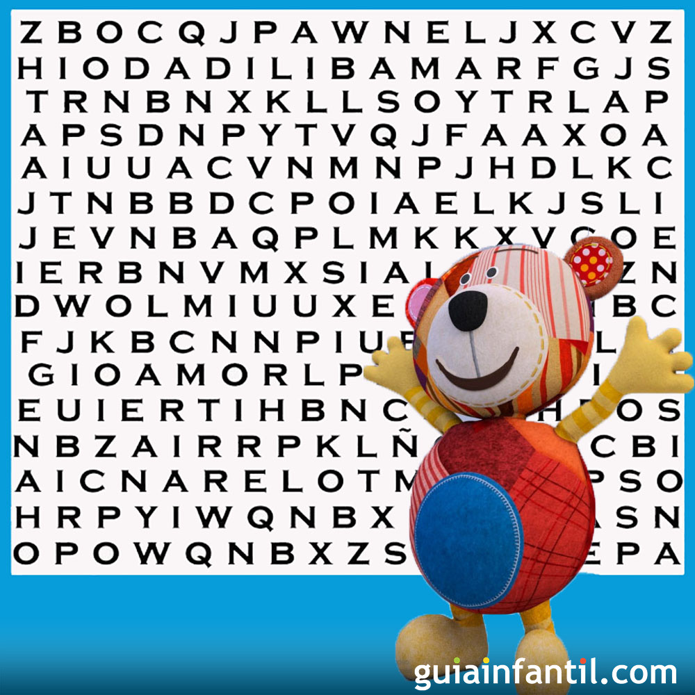 Sopa De Letras Juego De Vocabulario Para Ninos Sopa De Letras Juego De Vocabulario Para Ninos