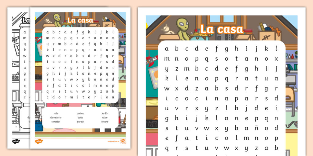 Sopa De Letras La Casa Sa L 1721438878 Sopa De Letras La Casa Sa L 1721438878