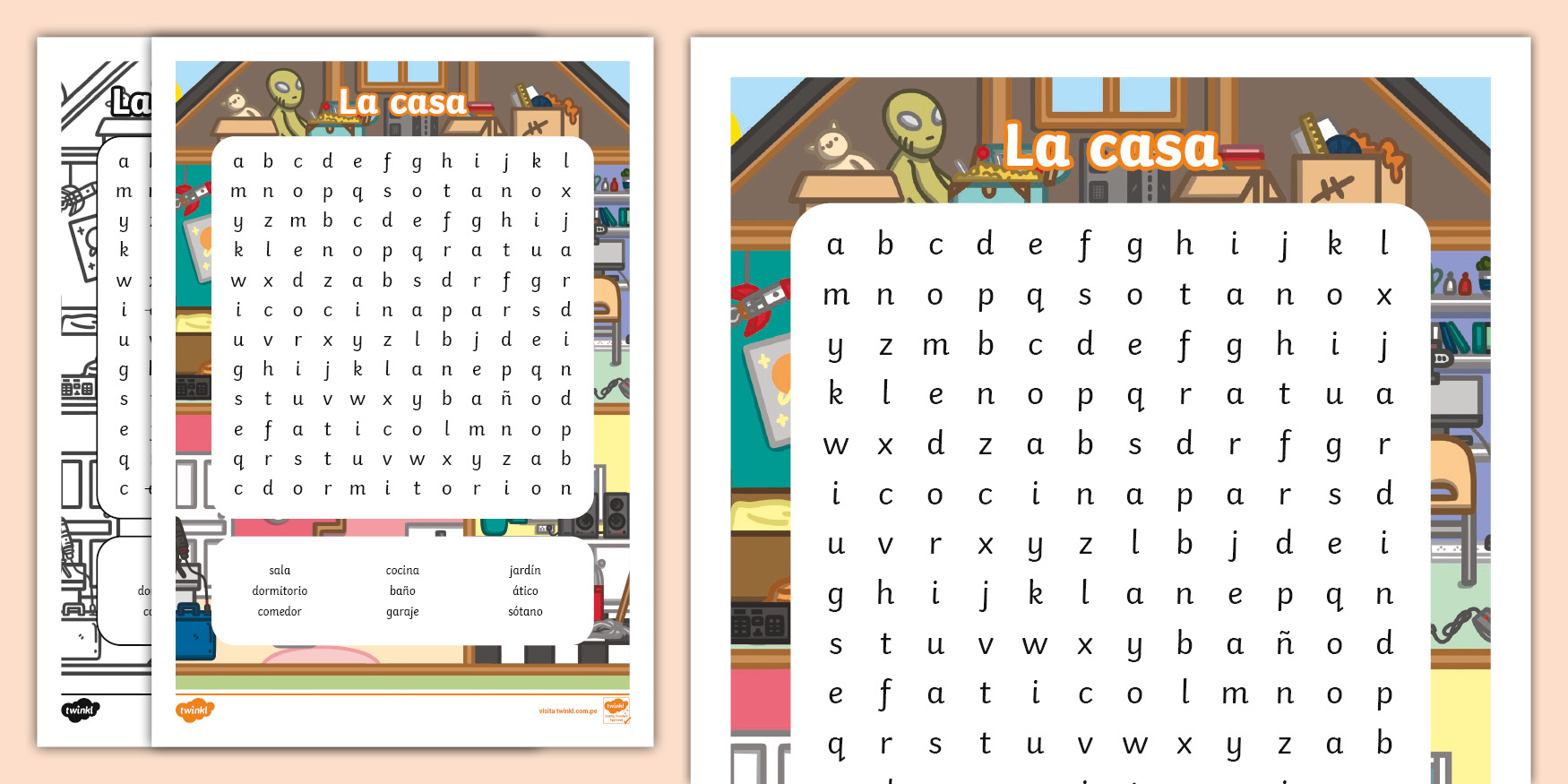 Sopa De Letras La Casa Sa L 1721438878