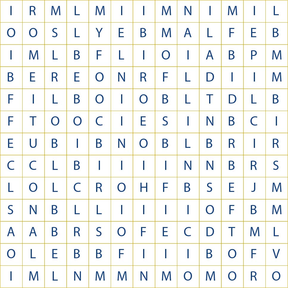 Sopa De Letras Noviembre 2