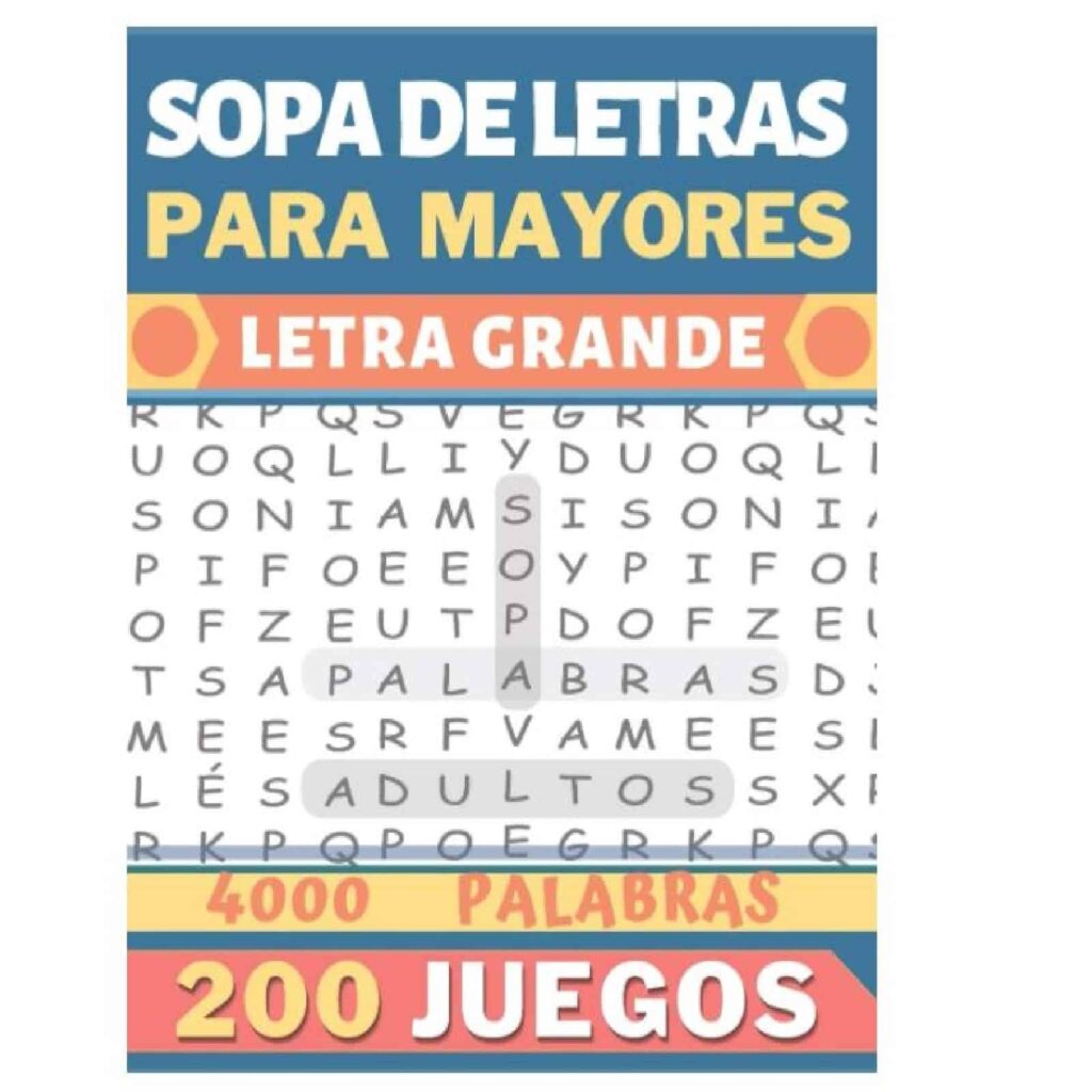 Sopa De Letras Para Personas Mayores Sopa De Letras Para Personas Mayores