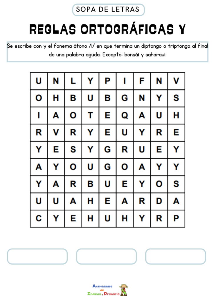 Sopa De Letras Y 4 Sopa De Letras Y 4