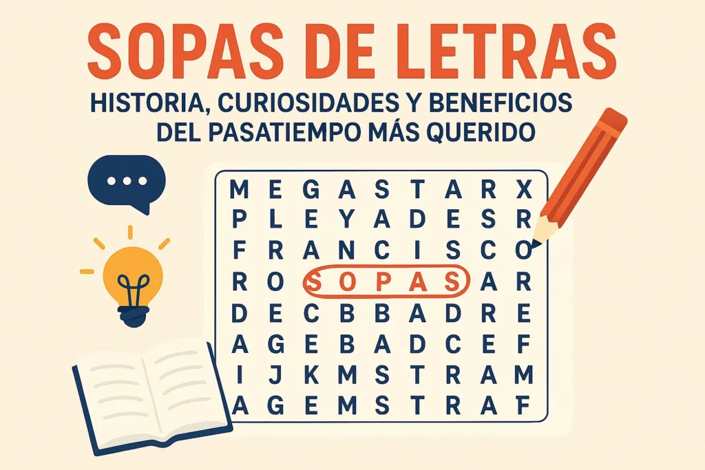 Sopas De Letras Historia Curiosidades Y Beneficios Del Pasatiempo Mas Querido Sopas De Letras Historia Curiosidades Y Beneficios Del Pasatiempo Mas Querido