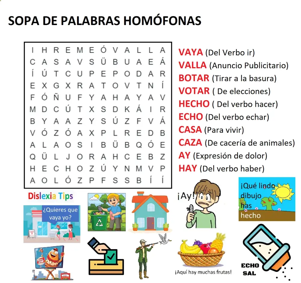 Sopas De Letras Un Recurso Para Ninos